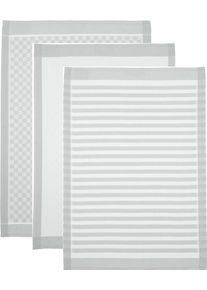 Ross Geschirrtuch »Superior«, (Set, 3 Tlg., 3x Geschirrtuch 50X70 Cm) weiß 3 tlg. Baumwolle, Hochwertiges 3-teiliges Geschirrtuchset SUPERIOR