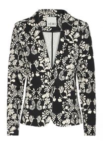 Ichi Dames Blazers ' IHKATE PRINT BL23 ' zwart 40