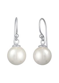 Elli - Orecchini pendenti classico con perla di conchiglia in Argento Sterling 925 1 pieces female