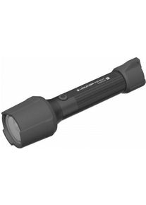 LEDLenser LED Lenser Starke Arbeitstaschenlampe;15lm-850lm / bis 230m / bis 45h / IP68 / Robuste Ladestation, schwarz (P6R Work)