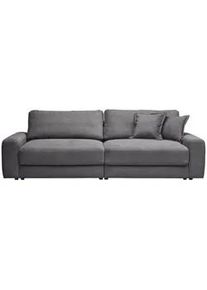 Carryhome Megasofa , Dunkelgrau , Textil , Füllung: Schaumstoff,Hohlfaser , 278x93x112 cm , Rücken echt , Wohnzimmer, Sofas & Couches, Sofas, Bigsofas