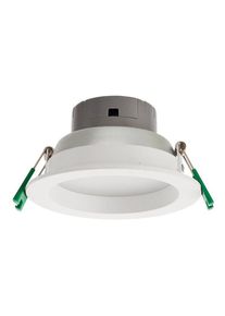 Spot encastré led Redo 8W 3000K 90° IP44 forme ronde EV01WW