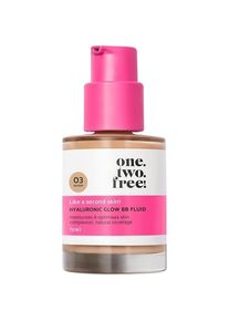 one.two.free! Makijaż twarzy Hyaluronic Glow BB Fluid BB- & CC-Cream Female 30 ml