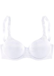 Lascana Damen Minimizer-BH in weiß ,Größe 110B, Witt, 83% Polyamid, 12% Elasthan, 5% Polyester