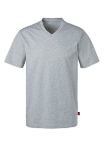 s.Oliver Heren T-shirt in grijs gemêleerd, navy, zwart ,maat S, Witt, 100% Katoen