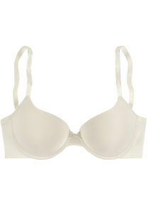 Lascana Dames Beha met cups in crème ,maat 70D, Witt, 82% Polyamide, 18% Elastan