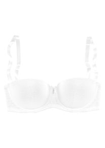 Nuance Damen Schalen-BH in weiß ,Größe 85C, Witt, 61% Polyester, 34% Polyamid, 5% Elasthan