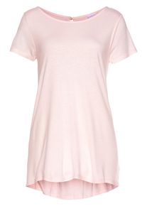 Lascana Dames T-shirt in roze ,maat 36/38, Witt, 100% Viscose