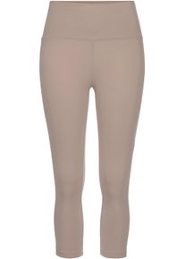 Lascana Damen Caprileggings in beige ,Gr&ouml;&szlig;e 36/38, Witt, 95% Baumwolle, 5% Elasthan