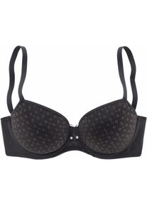 Lascana Damen Schalen-BH in schwarz ,Größe 95B, Witt, 86% Polyamid, 14% Elasthan
