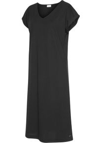 Lascana Damen Nachthemd in schwarz ,Gr&ouml;&szlig;e 32/34, Witt, 50% Baumwolle, 50% Viskose