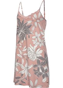 Lascana Damen Neglig&eacute; in allover-altrosa-gebl&uuml;mt ,Gr&ouml;&szlig;e 36/38, Witt, 50% Baumwolle, 50% Viskose