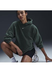 Sweat à capuche oversize en Fleece Therma-FIT Nike One pour femme - Vert