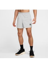 Short de training non doublé Dri-FIT Nike Gym Heritage 13 cm pour homme - Gris