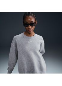 Sweat oversize à col ras-du-cou Nike Sportswear Phoenix Fleece pour Femme - Gris