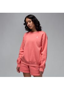 Sweat à col ras-du-cou Jordan Brooklyn Fleece pour femme - Rose