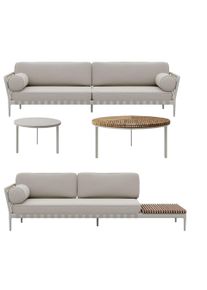 Open-Air Outdoor Set 3 Lounge Grand Vipp