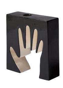 Impronta Mano Vase en céramique Cassina