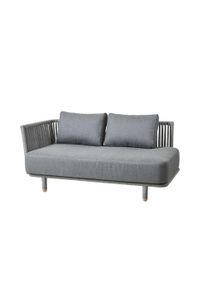Moments outdoor canapé 2 places droite Cane-Line