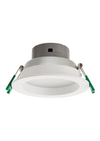 Spot encastré led Redo 12W 4000K 90° IP44 forme ronde EV02NW