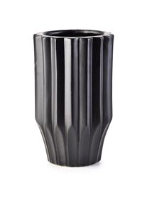 VASE YVONNE NOIR 12xh20cm