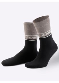 wäschepur Heren Sokken in op kleur gesorteerd ,maat 35-38, Witt, 80% Katoen, 18% Polyamide, 2% Elastan