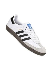Adidas Skateboarding Samba ADV Schoen white core black gum Heren US 14