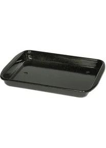 Riess Bräter , Metall , rechteckig , 32.8x4.6x41.7 cm , hitzebeständige Griffe, backofengeeignet, kratzfest, rostfrei , Kochgeschirr, Töpfe, Bräter