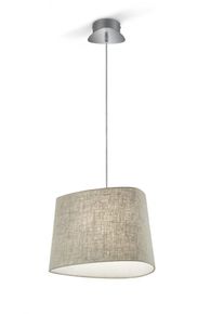 Trio Leuchten CROSBY Pendelleuchte Braun, 1-flammig