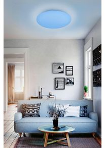 REALITY WIZ FARA Deckenleuchte LED Glitzereffekt, Wei&szlig;, 1-flammig, Farbwechsler