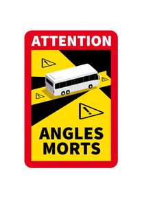 Topcar - Rouleau de 200 autocollants pour bus Angles morts - 695AMBUS