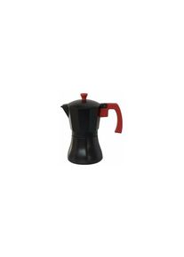 Cafetière induction aluminium noir 12 tasses