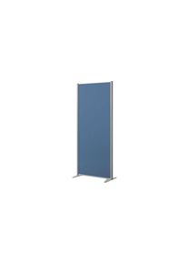 Cloison B-Zen acoustique pleine H 180, L 81 cm bleu