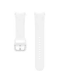 Curea smartwatch Samsung Sport Band pentru Galaxy Watch5, 20mm, (M/L), White