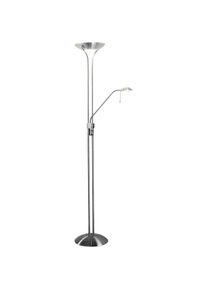 Dar montana - Lampadaire Chrome Satiné