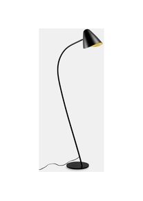 LEDS-C4 Organic - Lampadaire Organique Noir Doré 1x E27