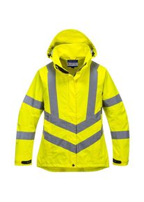 Portwest - Parka femme Hi-Vis respirante Jaune xs