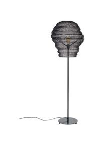 Lampadaire design, Lampadaire en métal lena Noir en Metal, boite a design