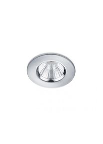 Spot Encastrable Rond Zagros Chrome Led 5W IP65 Ø8 cm Trio Lighting