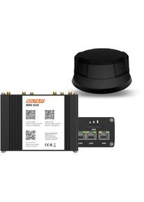Selfsat MWR 5540 5G Cat 12 WLAN Router, bis 2,6 Gbps, inkl. Panorama 5G Antenne, schwarz