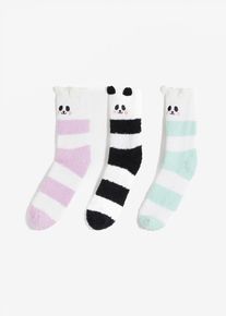 Mysstrumpor (3-pack) - svart - storlek 31-34 - bonprix