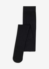 Strumpbyxa med struktur 80 den - svart - storlek 40/42 (M) - bonprix