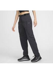 Pantalon de running taille mi-haute déperlant Nike Trail pour femme - Noir