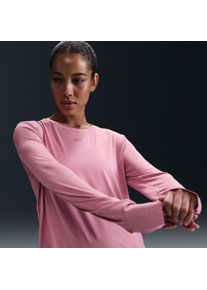 Haut à manches longues Dri-FIT Nike One Classic pour femme - Rose