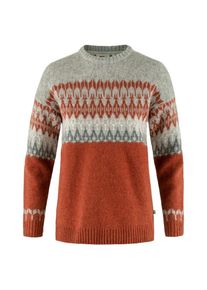 Fjällräven Fjällräven Womens Övik Path Knit Wollen trui Dames (S |rood)