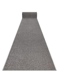 RUGSX - Tapis de couloir karmel plaine, une couleur gris 60 cm grey 60x100 cm