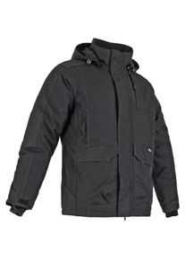 LMA - Parka 2268 Oural taille 5 noire matelassé multi-poches coutures étanches capuche amovible