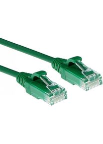 ACT Câble réseau Cat6 u/utp lszh lan fin 3,8 mm fin et flexible sans accroc avec connecteur RJ45, pour utilisation dans les centres de données, 0,15 m,