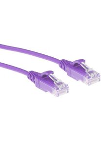 ACT - DC9303 Câble réseau CAT6, u/utp lszh, fin, 3,8 mm, flexible, sans accroc, avec connecteur RJ45, pour une utilisation dans les centres de