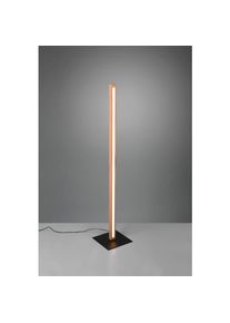 Lampada sur pied en bois vintage led tactile Bellari Trio Lighting